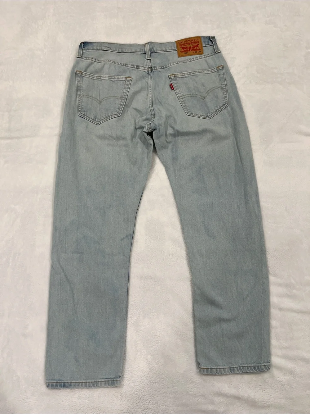 Levi's 502 Slim Straight Jeans in Light Blue